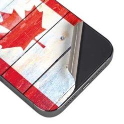Canada Flag Light Wood IPhone 14 Pro Max Skin -Skinit Store canada flag light wood iphone 14 pro max skin 1662745715 SKNTFLTWD03IP14PM PR 03