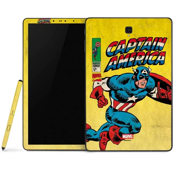 Marvel Classic Comics Captain America Samsung Galaxy Tab Skin 3 Marvel Classic Comics Captain America Samsung Galaxy Tab Skin