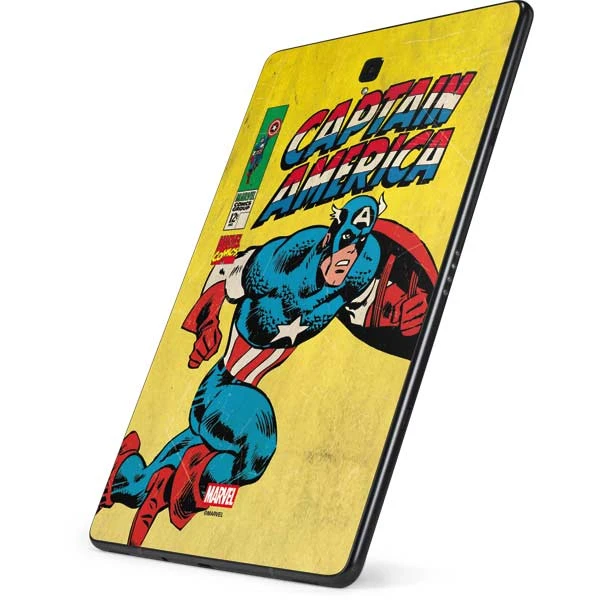 Marvel Classic Comics Captain America Samsung Galaxy Tab Skin 4 Marvel Classic Comics Captain America Samsung Galaxy Tab Skin - Image 2