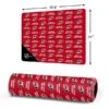 NHL Carolina Hurricanes Pattern -Skinit Store carolina hurricanes pattern small gaming mouse pad 1668016393 MSPPATNHL15GAMGSM PR 02