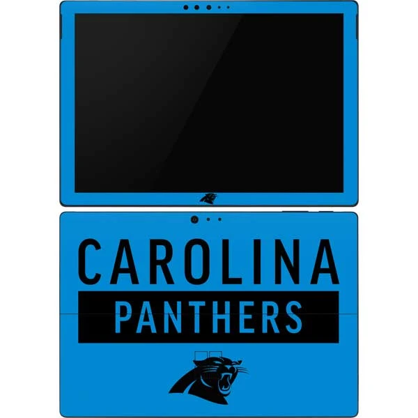 NFL Carolina Panthers Blue Performance Series Surface Pro 6 Skin 3 NFL Carolina Panthers Blue Performance Series Surface Pro 6 Skin