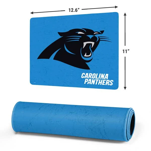NFL Carolina Panthers Distressed Alternate Gaming Mouse Pad 3 NFL Carolina Panthers Distressed Alternate Gaming Mouse Pad
