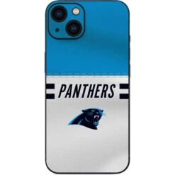 NFL Carolina Panthers White Striped IPhone 15 Skin -Skinit Store carolina panthers white striped iphone 15 skin 1692665832 SKNNFLWHTX5IPHN15 PR 01