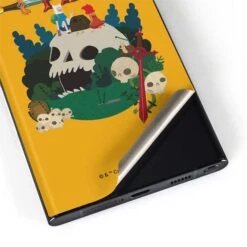 Adult Swim Adventure Time Cave Of Skulls Galaxy S22 Ultra Skin -Skinit Store cave of skulls galaxy s22 ultra skin 1662079928 SKNADVNTM03GLX22U PR 04