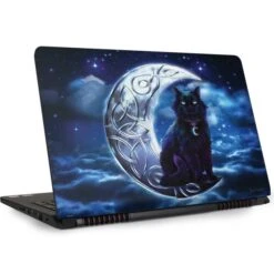 Brigid Ashwood Celtic Black Cat Dell Inspiron Skin