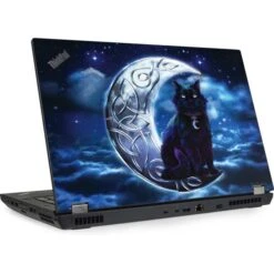 Brigid Ashwood Celtic Black Cat Lenovo ThinkPad Skin