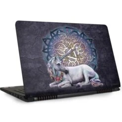 Brigid Ashwood Celtic Unicorn Dell Inspiron Skin