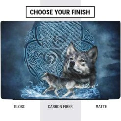 Brigid Ashwood Celtic Wolf Dell Vostro Skin -Skinit Store celtic wolf dell vostro 15 5590 skin 1600200571 SKNTATECO06DV5590 PR 04