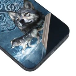 Celtic Wolf By Brigid Ashwood IPhone 15 Skin -Skinit Store celtic wolf iphone 15 skin 1694705108 SKNTATECO06IPHN15 PR 03