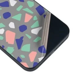 Cement Terrazzo IPhone 14 Plus Skin -Skinit Store cement terrazzo iphone 14 plus skin 1662574755 SKNSPCKLE10IPH14M PR 03