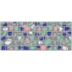 Cement Terrazzo Magic Keyboard Skin