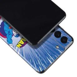 DC Comics Superman Vintage Action Pose Galaxy S21 5G Skin -Skinit Store charging superman galaxy s21 5g skin 1613625745 SKNDCSPMN46GLXY21 PR 03