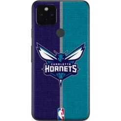 NBA Charlotte Hornets Canvas Google Pixel 5a Skin