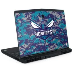 NBA Charlotte Hornets Digi Camo Dell Alienware Skin