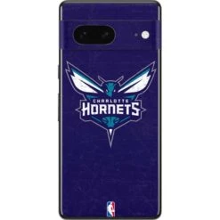 NBA Charlotte Hornets Distressed-Purple Google Pixel 7 Skin