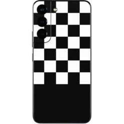 Checkerboard Split Galaxy S22 Skin
