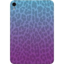 Cheetah Print Purple And Blue Apple IPad Mini Skin