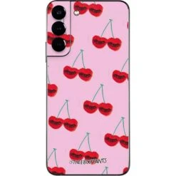 Bouffants And Broken Hearts Cherry Lash Galaxy S22 Plus Skin
