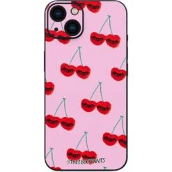 Bouffants And Broken Hearts Cherry Lash IPhone 15 Skin -Skinit Store cherry lash iphone 15 skin 1692665900 SKNBFNTBH09IPHN15 PR 01