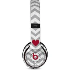 Chevron Heart Beats Solo 3 Wireless Skin