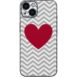 Chevron Heart IPhone 14 Plus Skin