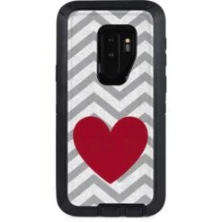 Chevron Heart Otterbox Defender Galaxy Skin