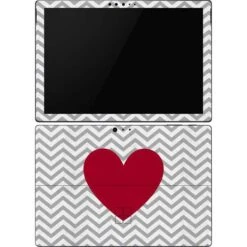 Chevron Heart Surface Pro 6 Skin
