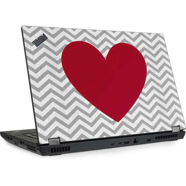 Chevron Heart Lenovo ThinkPad Skin 3 Chevron Heart Lenovo ThinkPad Skin