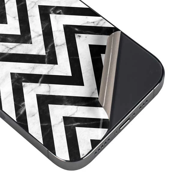 Chevron Marble IPhone 14 Pro Max Skin 5 Chevron Marble IPhone 14 Pro Max Skin - Image 3