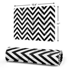 Chevron Marble Gaming Mouse Pad