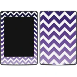 Chevron Purple Ombre Amazon Kindle Skin