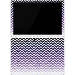 Chevron Purple Ombre Surface Pro 7 Skin