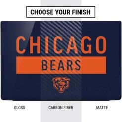 NFL Chicago Bears Blue Performance Series Dell Vostro Skin -Skinit Store chicago bears blue performance series dell vostro 15 5590 skin 1600200552 SKNNFLSEC06DV5590 PR 04