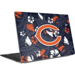 NFL Chicago Bears Tropical Print Dell XPS Skin