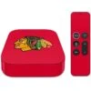 NHL Chicago Blackhawks Solid Background Apple TV Skin -Skinit Store chicago blackhawks solid background apple tv 4k 2017 skin 1507159945 SKNNHLCHI05APTV4K PR 01