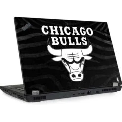 NBA Chicago Bulls Black Animal Print Lenovo ThinkPad Skin