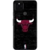NBA Chicago Bulls Black Distressed Google Pixel 5a Skin -Skinit Store chicago bulls black distressed google pixel 5a skin 1677374296 SKNCHIBLS02GPXL5A PR 01