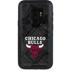 NBA Chicago Bulls Dark Rust Otterbox Defender Galaxy Skin