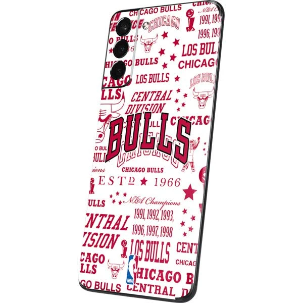 NBA Chicago Bulls Historic Blast Galaxy S21 5G Skin 4 NBA Chicago Bulls Historic Blast Galaxy S21 5G Skin - Image 2