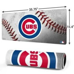 MLB Chicago Cubs Game Ball Gaming Mouse Pad -Skinit Store chicago cubs game ball extra large gaming mouse pad 1678437513 MSPMLBCHC02GAMGXL PR 02