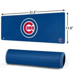 MLB Chicago Cubs - Solid Distressed Gaming Mouse Pad -Skinit Store chicago cubs solid distressed large gaming mouse pad 1678312952 MSPMLBCHC09GAMGLG PR 02