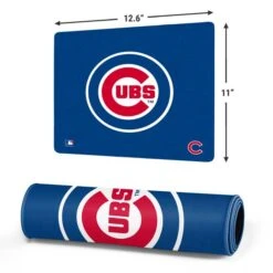 MLB Chicago Cubs - Solid Distressed Gaming Mouse Pad