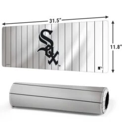 MLB Chicago White Sox Home Jersey Gaming Mouse Pad -Skinit Store chicago white sox home jersey large gaming mouse pad 1678312952 MSPMLBCHW03GAMGLG PR 02
