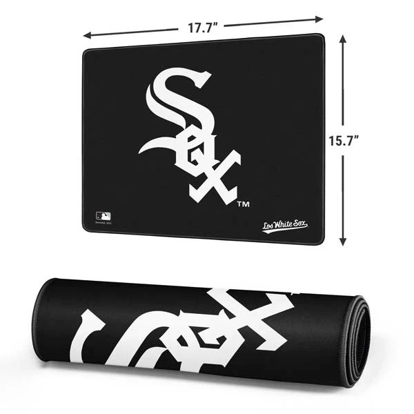 MLB Chicago White Sox - Solid Distressed Gaming Mouse Pad 4 MLB Chicago White Sox - Solid Distressed Gaming Mouse Pad - Image 2