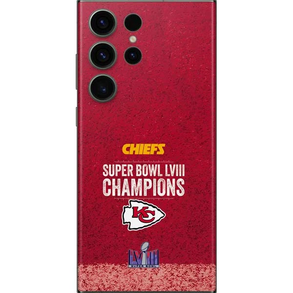 NFL Chiefs Super Bowl LVIII Champions Galaxy S23 Ultra Skin 3 NFL Chiefs Super Bowl LVIII Champions Galaxy S23 Ultra Skin