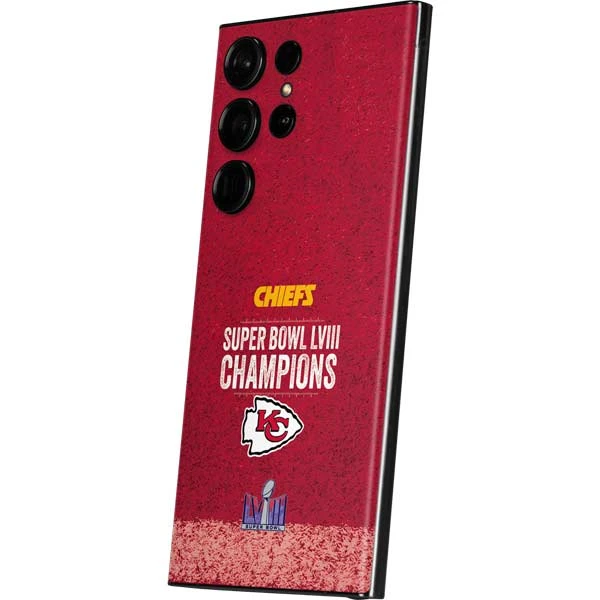 NFL Chiefs Super Bowl LVIII Champions Galaxy S23 Ultra Skin 4 NFL Chiefs Super Bowl LVIII Champions Galaxy S23 Ultra Skin - Image 2