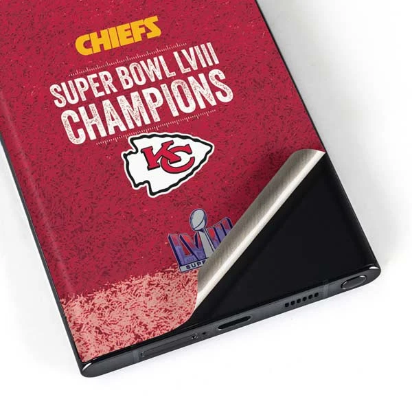 NFL Chiefs Super Bowl LVIII Champions Galaxy S23 Ultra Skin 5 NFL Chiefs Super Bowl LVIII Champions Galaxy S23 Ultra Skin - Image 3