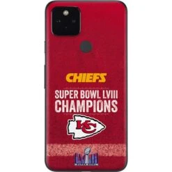 NFL Chiefs Super Bowl LVIII Champions Google Pixel 5a Skin