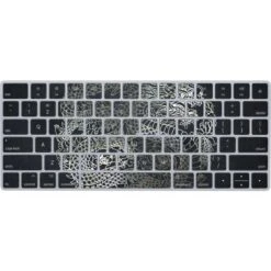 Chinese Black Dragon Magic Keyboard Skin