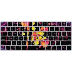 Chromatic Splatter Black Magic Keyboard Skin
